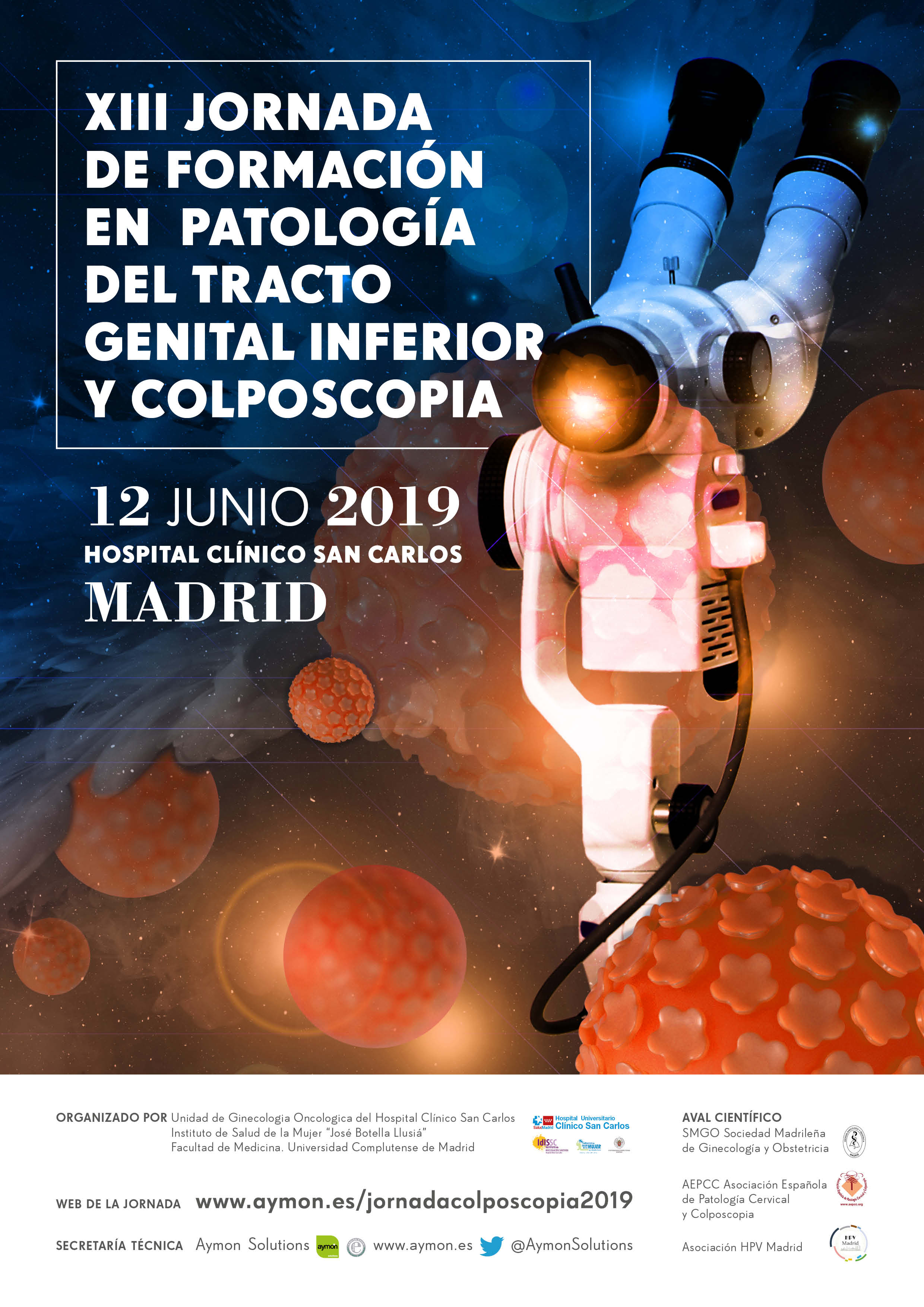 XIII Jornada de Formación en PTGI y Colposcopia